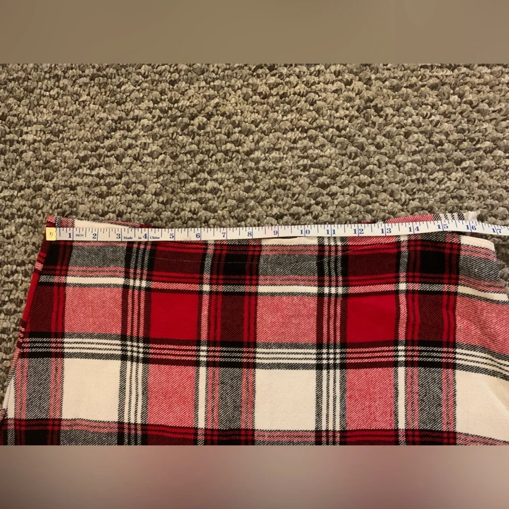 Christmas plaid skirt - Picture 4 of 5